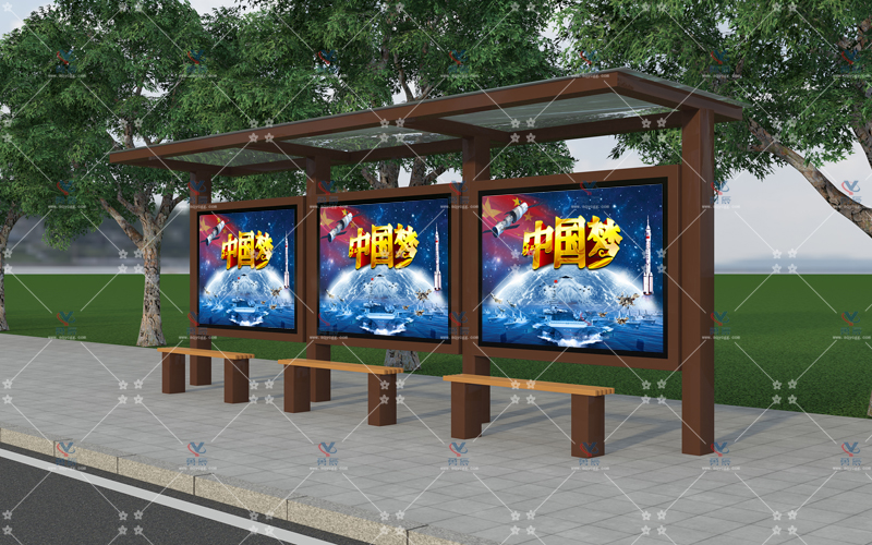 鄉(xiāng)鎮(zhèn)候車(chē)亭 YCHX-009